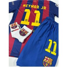 Alaturka Mix B.a.r.c.e.l.o.n.a 2015 Şampiyonlar Ligi Finali Neymar Jr. 11/ Nostalji Çocuk Forması (Armalı)