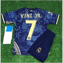 Alaturka Mix R.madridd 2023/24 Sezon Dragon Desenli Vini Jr. Konsept Çocuk Forması 3'lü Set
