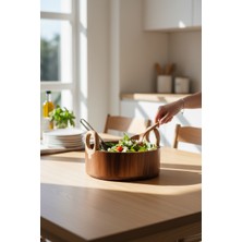 Akayev Akasya Kulplu Kase 24 cm