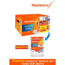 Özbience Pratik Temizlik Seti, Yedek Mop Hediye, Hızlı ve Kolay Temizlik