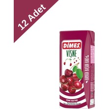 Dimes Vişne Suyu 200 ml x 12 Adet
