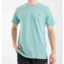 Lacoste Bisiklet Yaka Regular Fit Su Yeşili