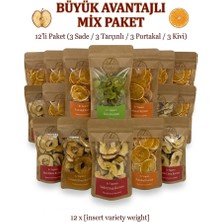 Zerbap Kurutulmuş Meyve Mix Set Avantajlı Paket 12 x 50 G