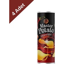 Master Potato Acılı ve Baharatlı Cips (160 G) x 4 Adet