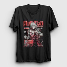 Presmono Unisex Siyah Phrolova Wuthering Waves T-Shirt