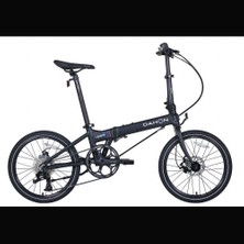 Dahon Launch D8 20 Mat Siyah Katlanır Bisiklet