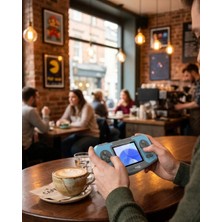 Adat Taşınabilir Game Console Dahili Oyunlu Tv Bağlantılı Şarjlı Retro Oyun Konsolu