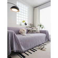 Rell Home Pamuklu Koltuk Örtüsü Saçaklı|çok Amaçlı Örtü|koltuk Şalı|kolları Kapatan|battal BOY|180X350
