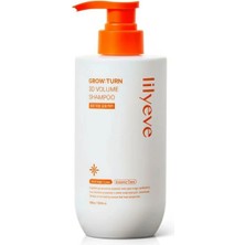 Lilyeve Grow Turn 3D Volume Shampoo – Hacim Veren ve Saç Derisi Arındırıcı Şampuan 500G
