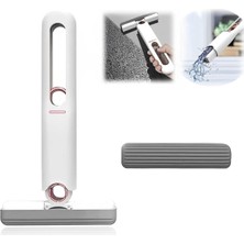 Özbience Pratik Mini Mop, Çok Amaçlı Temizlik Seti, Hediye Fırça ile