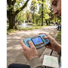 İlkyaz Fashion Taşınabilir Klasik Oyun Konsolu Tv Bağlantılı Dahili Oyunlu Şarjlı Game Console ILKYZ-KRGRS34