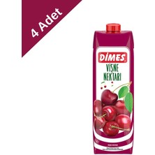Dimes Vişne Meyve Suyu (1 L) x 4 Adet