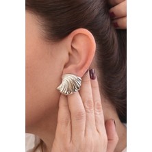 Theory Jewelry Vintage Shell Küpe