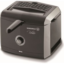 Özbience Pratik ve Şık Siyah Fritöz, Sağlıklı ve Lezzetli Yemekler Için Ideal