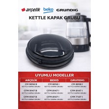 Öz Beyaz Eşya  Arçelik cm 9058 B  Kettle Kapak Grubu