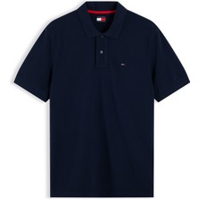 Tommy Hilfiger Tjm Reg Ess Polo Ext Erkek Mavi T-Shirt - DM0DM22711