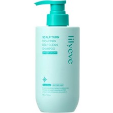 Lilyeve Scalp Turn Cica Pdrn Deep Clean Shampoo – Kepek Karşıtı ve Saç Derisi Arındırıcı Şampuan 500G