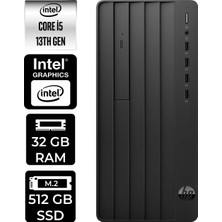 HP Pro Tower 290 G9 i5 13400 32GB RAM 512GB SSD Win11 Pro B6JD6ESPN337 Masaüstü Bilgisayar + Per4 USB
