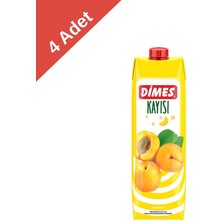 Dimes Kayısı Meyve Suyu (1 L) x 4 Adet