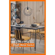Allians Siyah Metal Sarkıt Avize, Modern ve Retro Dekoratif Tavan Lambası