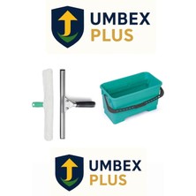 Özbience Profesyonel Ev Temizleme Seti 35 cm Çekçek, Peluş ve 20 Lt Kova ile