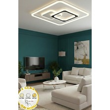 St Aydınlatma Stark 3 Renk Işıklı Plafonyer Modern LED Avize -Kumandasız