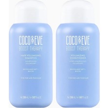 Coco & Eve Boost Therapy Hacim Veren Şampuan ve Saç Kremi Seti