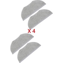 Özbience Dreame H40 Robot Süpürge Için 4 Adet Paspas Bezi Seti