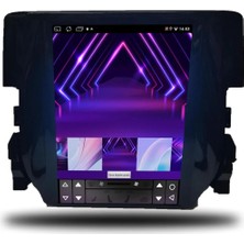 Snooper Elite Honda Civic Fc5 Tesla 2016-2020 Uyumlu Android Multimedya 6-128 GB