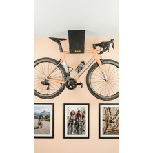 Lamas Bike Station HOOK | Tavan Tipi Dekoratif Metal Siyah Bisiklet Askı Standı