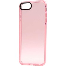 FLAMENKO iPhone 7 Plus Kılıf Flmk Punto Kapak-Pembe