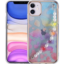 FLAMENKO iPhone 11 Kılıf Flmk Pilla Kapak-Colorful