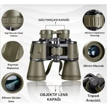 Özbience Ultra Yüksek Güç Profesyonel Dürbün 100X100, Net ve Keskin Görüntü