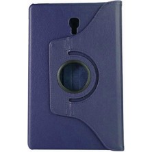 FLAMENKO Galaxy Tab A T590  Uyumlu Flmk Dönebilen Standlı Kılıf-Lacivert