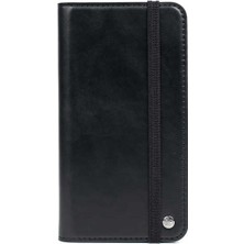 FLAMENKO iPhone 7 Plus Kılıf Flmk Multi Cüzdan Kılıf-Siyah