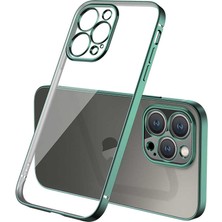 FLAMENKO iPhone 13 Pro Max Kılıf Flmk Gbox Kapak-Koyu Yeşil