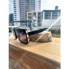 Asmentum UV400 Kadın Güneş Gözlüğü – Siyah Degrade Cam – Büyük Kare Tasarım – Özel Kutulu