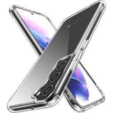 FLAMENKO Galaxy S22 Plus Kılıf Flmk Forst Kapak-Renksiz