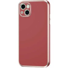 FLAMENKO iPhone 13 Kılıf Flmk Bark Kapak-Kahverengi