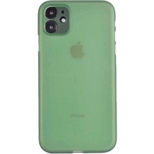 FLAMENKO iPhone 12 Kılıf ​​flmk Tiny Kapak-Yeşil
