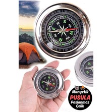 Özbience Dayanıklı Abs Malzemeli Su Geçirmez Şık Tasarımlı Manyetik Pusula