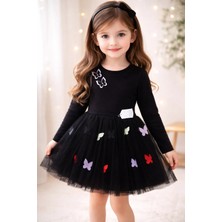 Lina Baby Bloomm Kelebek Detaylı Bayramlık Tütü Elbise