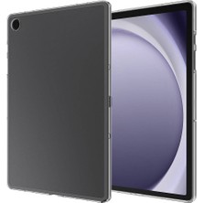 FLAMENKO Galaxy Tab A9 Plus Kılıf  Uyumlu Flmk Tablet Süper Silikon Kapak-Renksiz