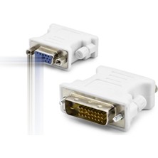 Dvı To VGA F Çevirici 24+1 Beyaz HDX1304