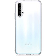 FLAMENKO Huawei Nova 5t Kılıf Flmk Nitro Anti Shock Silikon-Renksiz