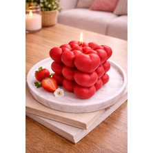 Calinda Candles Kokulu Kalpli Bubble Mum