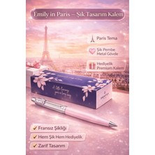 Sheaffer Sentinel Emily In Paris 321 Pembe Mat Gövde Krom Detaylı Tükenmez Kalem