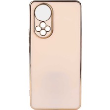 FLAMENKO Huawei Nova 9 Kılıf Flmk Bark Kapak-Rose Gold