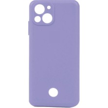 FLAMENKO Reeder S23 Pro Max Kılıf Flmk Biye Silikon-Lila