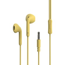 FLAMENKO ​flmk ER06 3.5mm Kulaklık-Sarı